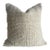Adriana Natural Organic Hand Made Wool Pillow With Down Insert For Sale
