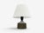 1960s 1960s Swedish Modern, Small Table Lamp, Blue Ceramic, Sweden For Sale - Image 5 of 11
