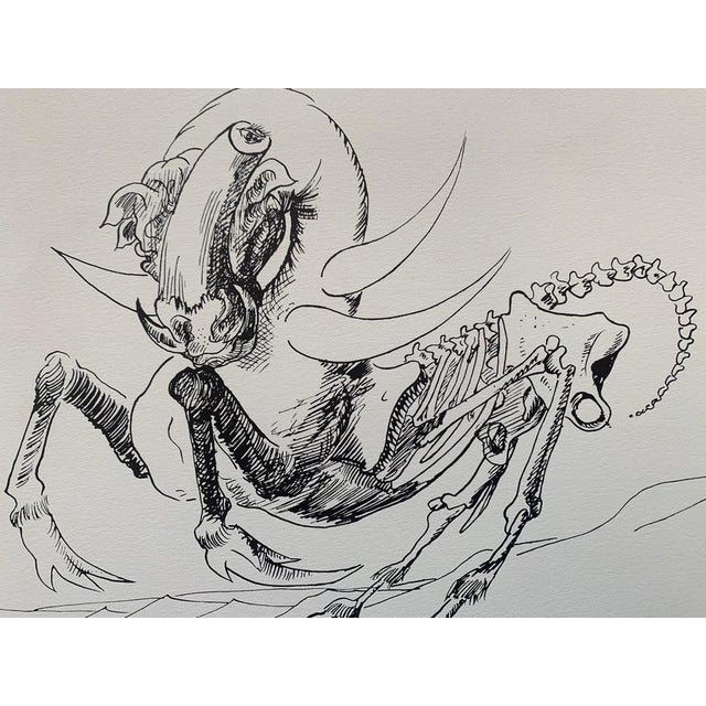 Marcel Jean, Surrealist Composition, 1960s, Lithograph For Sale - Image 6 of 6