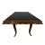 Mid-Century Modern Low Italian Table with Black Glass Top, 1950s For Sale - Image 3 of 6