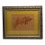 1939 Pressed Framed Swedish Herbaria With Nomenclature Label For Sale