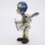 Blue Vintage Italian Sterling Silver Gyro Gearloose Figurine, Tuscany, Italy, 1980s For Sale - Image 8 of 13