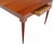 Mid-Century Modern Danish Mid Century Modern Teak Tapered Legs Dining Conference Table Two Leaves For Sale - Image 3 of 10