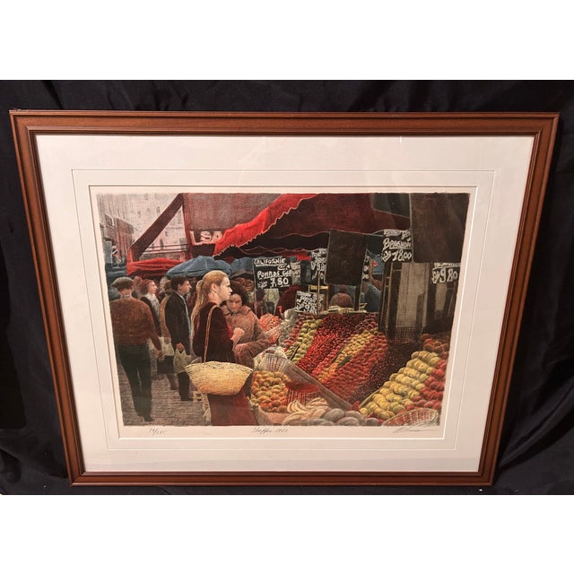 Realism 1980s Shopper by Harold Altman For Sale - Image 3 of 4