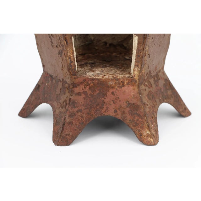 19th Century Small Wrought Iron Charcoal Barbecue, Portuguese Baroque For Sale - Image 10 of 12