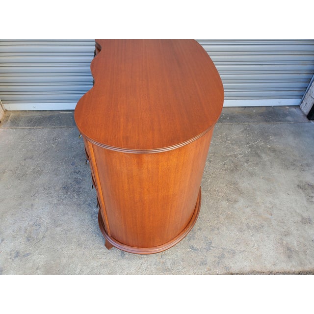 1940s Mahogany Desk For Sale - Image 9 of 15