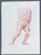 Figurative John Reilly Male Nude Watercolor and Marker For Sale - Image 3 of 3