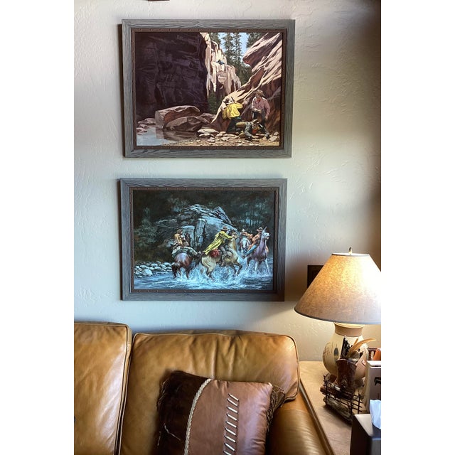 Harry Schaare (1922-2008) "Shotgun Canyon", 1990 For Sale - Image 4 of 4