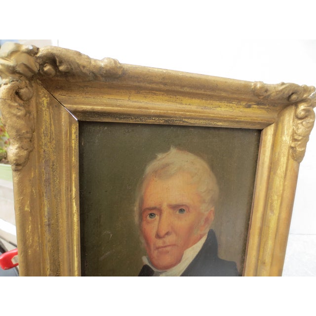 Fine Art Gentlemans Portrait 19th Century For Sale - Image 4 of 9
