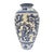 1980s Brazilian Cerâmica Luiz Salvador Hand-Painted Cobalt Blue Faience Vase For Sale - Image 9 of 13
