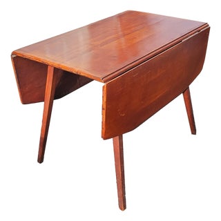 1950s Cushman Colonial Drop-Leaf Dining Table For Sale