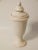 1990s French Ceramic Glazed Lidded Urn, 16 Inch Height For Sale - Image 5 of 10