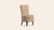 This beautiful occasional chair is offered in many different fabrics within our collections. It has a softly rounded back...