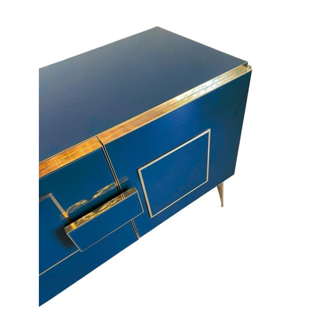 Not Yet Made - Made To Order Sapphire Blue Sideboard from Justfurnituress For Sale - Image 5 of 9