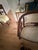 Vintage Victorian-Style Mahogany Upholstered Settee For Sale - Image 9 of 11