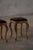Early 20th Century Danish Classic Pine Stools with Lambswool Seats, 1920s, Set of 2 For Sale - Image 11 of 18