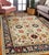 9x12 Violet Traditional Ivory Floral Modern Hand Knotted Room Size Wool Rug For Sale In New York - Image 6 of 8