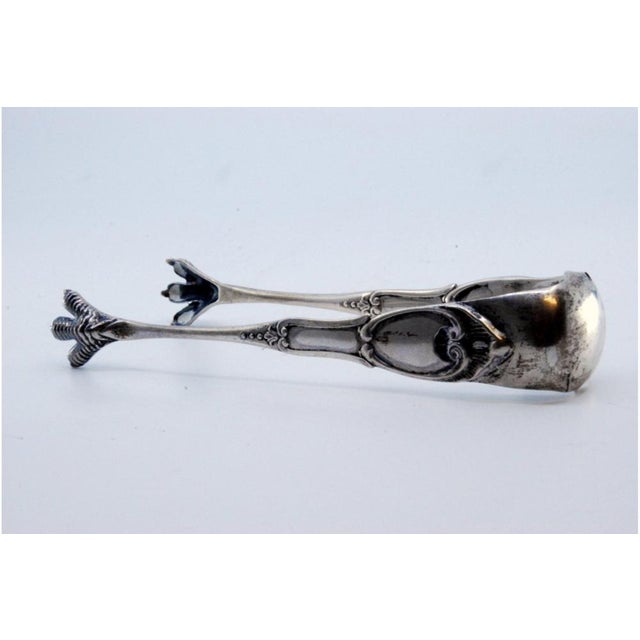 Metal Silver Ice Tongs in the Shape of Claws For Sale - Image 7 of 9
