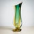 Glass Mid-20th Century Green Glass Vase by Seguso Vetri d’Arte, Italy For Sale - Image 7 of 8