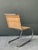 Vintage Mies Van Der Rohe for Knoll Woven Rattan Cantilevered Chair For Sale - Image 10 of 15