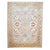 21st Century Afghan Oushak Wool 9x12 Blue & Gold Handmade Area Rug #1144045 For Sale