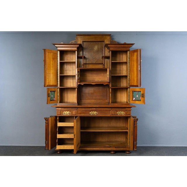 Vintage Sideboard in Oak For Sale - Image 6 of 18