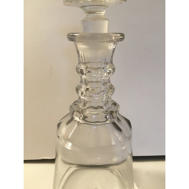 English Late 19th Century English Blown Glass Decanter For Sale - Image 3 of 7