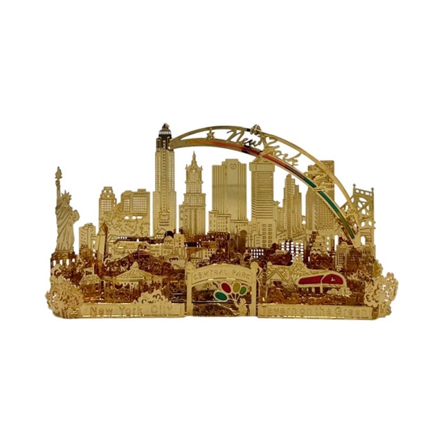 Vintage Tavern on the Green Nyc Restaurant Christmas Holiday Ornament For Sale - Image 9 of 10