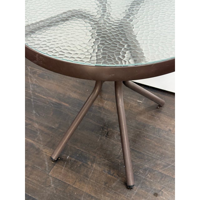 Brown Jordan Outdoor Bistro Table For Sale - Image 11 of 12
