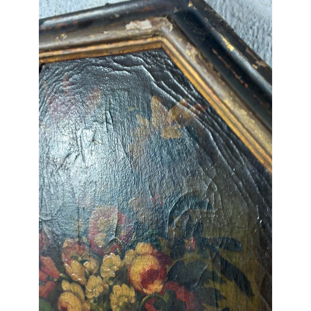 Antique Oil on Canvas Painting For Sale - Image 4 of 10