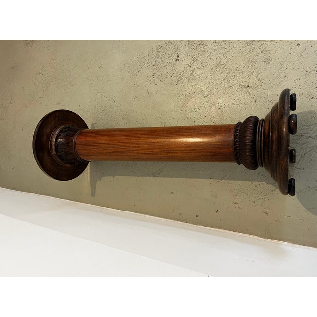 Antique Flower Column, 1800s For Sale - Image 11 of 13
