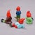 Figurative Lot of Four Tiny Terracotta Garden Gnomes, Germany Ca. 1950s For Sale - Image 3 of 7