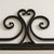 Black Wrought Iron Wall Mirror, Antique, France, Circa 1970 For Sale - Image 8 of 12