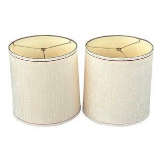Mid-Century Frederick Cooper Lamp Shades - a Pair For Sale