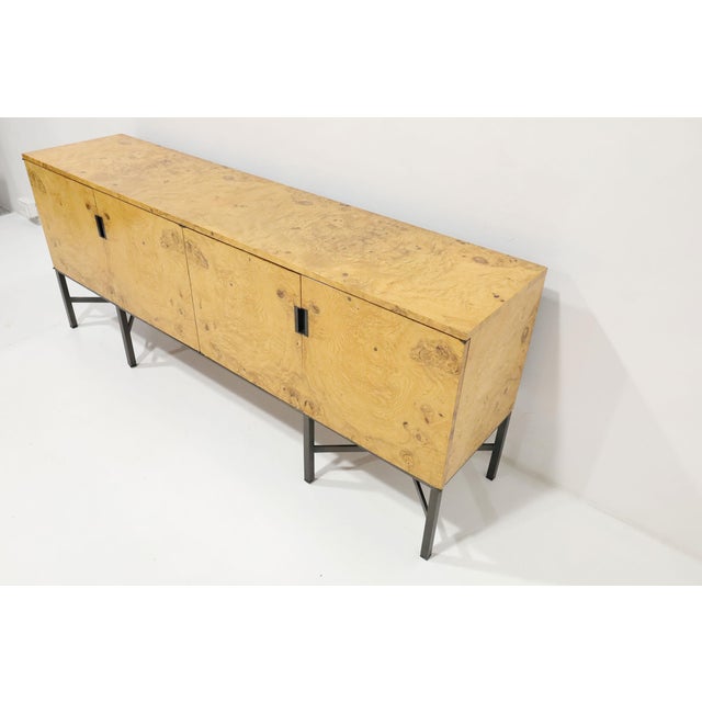 Roger Sprunger for Dunbar Burled Olivewood Sideboard or Credenza For Sale - Image 10 of 10