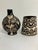 Mexican Vintage Mexican Black Sgraffito Pottery Vessels – Pair For Sale - Image 3 of 8