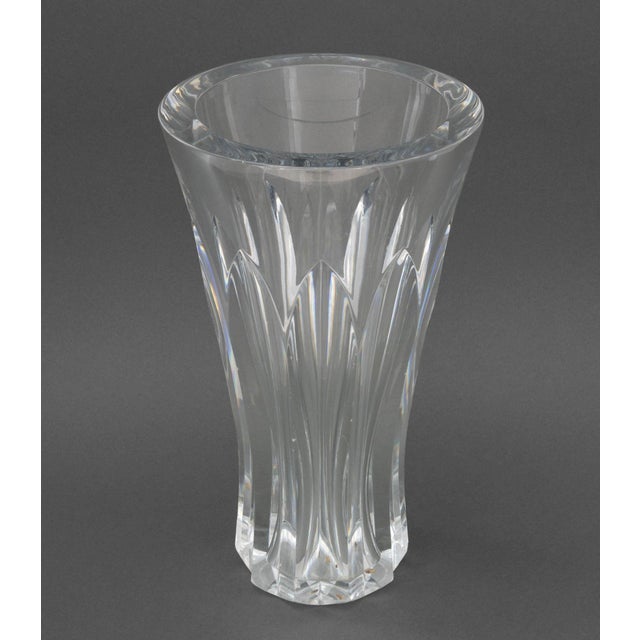 Glass Baccarat Crystal "Brigitte" Vase, 1970s For Sale - Image 7 of 10