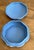 Vintage 1970 Wedgwood Made in England Blue Jasperware Round Trinket Box For Sale - Image 9 of 11