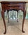 Statton Furniture Vintage Statton Queen Anne Style Cherry Tea Table For Sale - Image 4 of 18