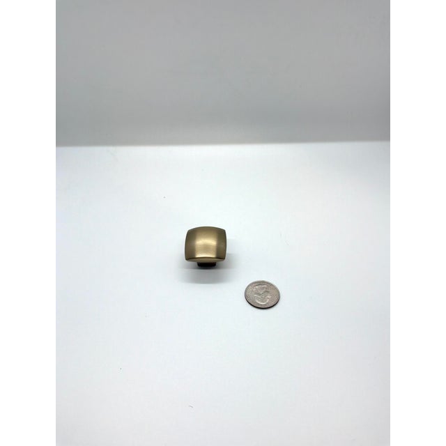 Modern Henredon Modern Knob Satin Brass For Sale - Image 3 of 3