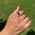 VRJewels 1.72ct Sapphire Vintage Signet Ring Size 6 in 14k Yellow Gold For Sale In New York - Image 6 of 13