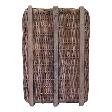 Large Vintage Storage Basket, 1930s For Sale