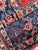 Persian DEEP Coral Watermelon Fine Antique Mahal Aubergine Rug 9 x 12.2 For Sale - Image 3 of 7