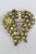 Hollycraft Floral Spring Series 1950s Metal Pin Brooch Green Rhinestones 5196b For Sale - Image 10 of 14