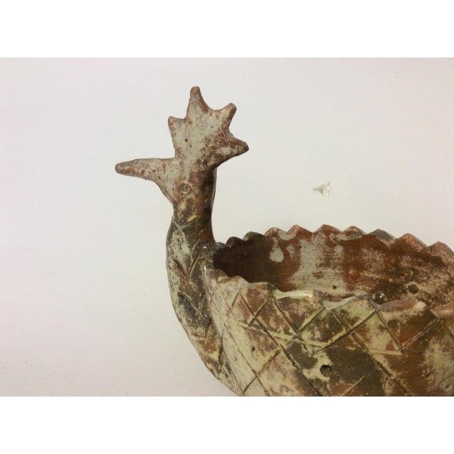 Ceramic Centerpiece Vase by Pietro Melandri, Italy, 1930s, in Flawless conditions. Designed 1920 to 1949 This piece has an...