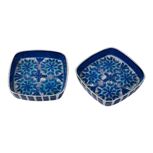 Pair Royal Copenhagen Plates by Marianne Johnson, Denmark, Circa 1950s