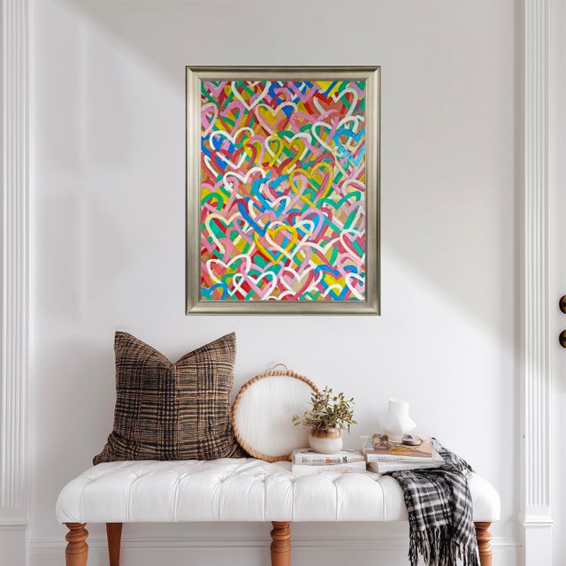 Artist: Tatiana Duperault Medium: Acrylic & Oil paint on canvas board Size: 21" x 27" Signature: Signed by the artist...