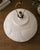 Large Vintage Sculptural White Bisque Porcelain Fish Relief Table Lamp, 1970s For Sale - Image 4 of 4