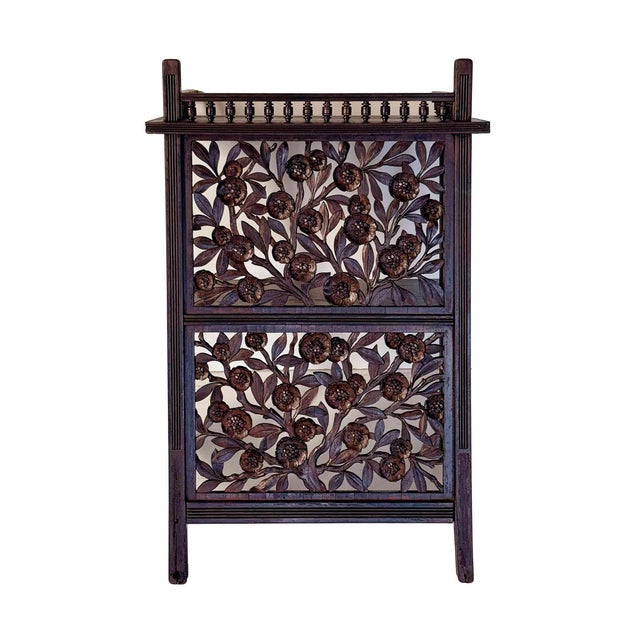 Traditional Antique Carved Shelf - Aesthetic Movement For Sale - Image 3 of 4