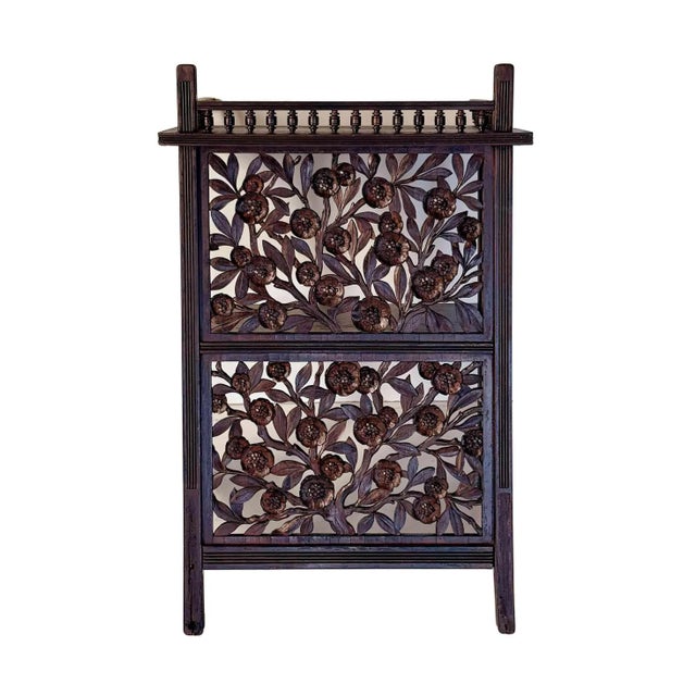 Traditional Antique Carved Wall Shelf For Sale - Image 3 of 4